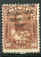 1884 Hawaii 10 Cent King Kalakaua Issue #44 - Hawaii