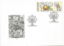 Slovakia 2000. FDC Apple Tree Nature Protection - FDC