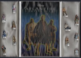 Coffret Bleu Armoire 12 Fèves Brillantes ATLANTIDE L'empire Perdu- Série Complète 2002 - Disney