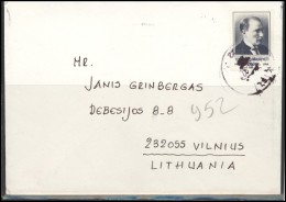 TURKEY Postal History Brief Envelope TR 020 Personalities - Brieven En Documenten