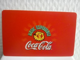 Phone Pass Coca-Cola Used  Very Rare - [2] Prepaid- Und Aufladkarten