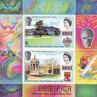 Dominica 1971 International Education Year Souvenir Sheet MNH - Dominica (...-1978)