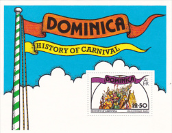 Dominica 1978 History Of Carnival Souvenir Sheet MNH - Dominique (...-1978)