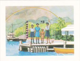 Dominica 1979 Girls Guide Golden Juilee Souvenir Sheet MNH - Dominique (1978-...)