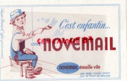 BUVARD NOVEMAIL - PEINTURE EMAIL - PEINTRE - - Verf & Lak