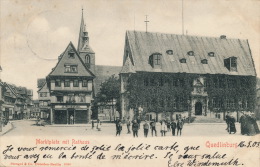 ALLEMAGNE - QUEDLINBURG - Marktplatz Mit Rathaus - Quedlinburg