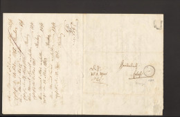 Württemberg Altbrief V.1864 M.Stempel V. Wangen Nach Eglofs Doppelseite 4 Bilder - Lettres & Documents