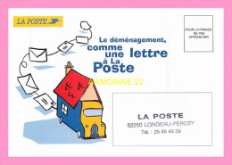 CPM  LONGEAU PERCEY   Demenagement Comme Une Lettre A La Poste - Le Vallinot Longeau Percey