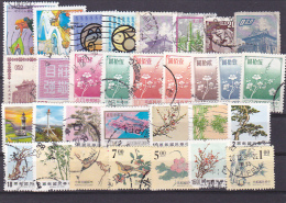 1 - CHINA REPUBLIC - REPUBBLICA DI CINA TAIWAN FORMOSA LOT 31 STAMPS USED - Gebraucht