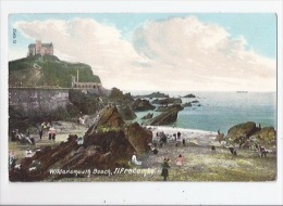 ENGLAND - DEVON -  ILFRACOMBE - WILDERSMOUTH BEACH  - CARTE ANCIENNE - Ilfracombe