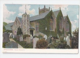 ENGLAND - DEVON -  ILFRACOMBE - PARISH CHURCH II -  PEACOCK AUTOCHROM - CARTE ANCIENNE - Ilfracombe