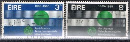 Serie Completa  IRLANDA, Eire  19656, Yvert Num 169-170 º - Usados