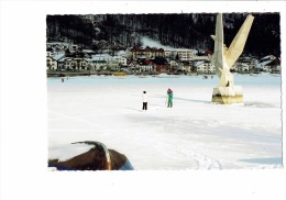 Suisse - (Vaud) - LE PONT - Le Lac De Joux Gelé - Promenade Et Patinage Mars 2004 - Statue Animation - VD Vaud