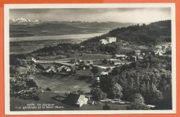 JAF-01 St.Cergue Vue Générale Et Le Mont-Blanc, Alpage. Non Circulé - Saint-Cergue