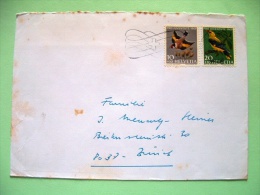 Switzerland 1970 Cover To Zurich - Birds - Lettres & Documents