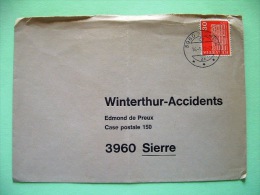 Switzerland 1972 Cover To Sierre - Gais Houses - Lettres & Documents