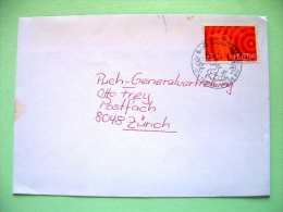 Switzerland 1972 Cover To Zurich - Radio - Storia Postale