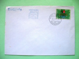 Switzerland 1974 Special Italy Cancel Cover - Pine And Cabin On Globe - Youth Hostels - Brieven En Documenten