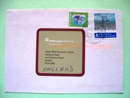 Switzerland 2004 Cover To England - Chair - Christmas - Lettres & Documents