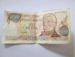 1000 MIL PESOS REPUBLICA ARGENTINA 44147658I - Argentine