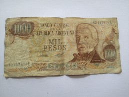 1000 MIL PESOS REPUBLICA ARGENTINA 82457475F - Argentine