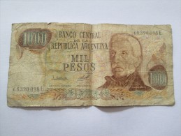 1000 MIL PESOS REPUBLICA ARGENTINA 68390098E - Argentine