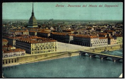 Torino / Turin  -  Panorama Dal Monte Dei Cappuccini  -  Ansichtskarte Ca.1910    (3416) - Panoramic Views
