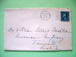 USA 1924 Cover East Orange To American Embassy In Austria - Washington - Sonstige & Ohne Zuordnung