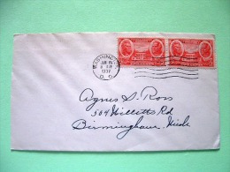 USA 1937 Cover Washington To Birmingham - Jackson And Scott - Hermitage - Other & Unclassified