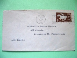 USA 1961 Pre Paid Cover Madison To Pittsburgh - Pony Express - Horse - Sonstige & Ohne Zuordnung