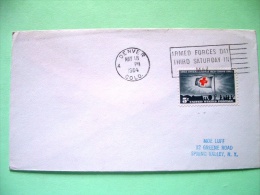 USA 1964 Cover Denver To Spring Valley - Red Cross - Flag - Armed Forces Day - Autres & Non Classés
