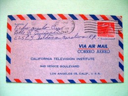 USA 1967 Cover To Los Angeles - Plane Over Capitol - Other & Unclassified