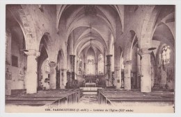 FARMOUTIERS - N° 1061 - INTERIEUR DE L' EGLISE DU XIIe SIECLE - Faremoutiers