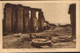 Egypte - Carte Postale Neuve - Temple De Ramses Et Les Deux Colosses - 2/scans - Tempels Van Aboe Simbel