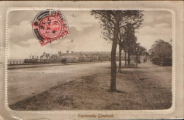 United Kingdom/Scotland - Postcard Embossed Circulated In 1913 - Esplanade,Greenock , Renfrewshire - 2/scans - Renfrewshire