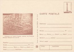 708- TRAJAN´S COLUMN DETAILS, SCULPTURES, PC STATIONERY, ENTIER POSTAUX, 1979, ROMANIA - Aegyptologie