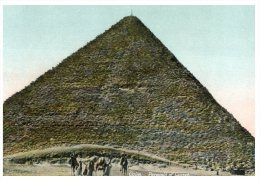 (556) Egypt - Pyramid Of Guizeh (very Old Card) - Pyramides