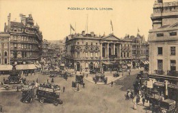 UNITED KINGDOM LONDON PICCADILLY CIRCUS  SERIES No.14. OLD POSTCARD - Piccadilly Circus