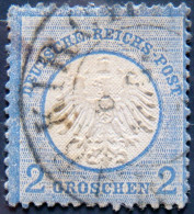 GERMANY 1872 2gr Imperial Eagle USED Scott5 CV$14 **RARE** - Oblitérés