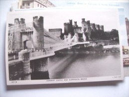 Wales Conwy Castle And Bridge - Municipios Desconocidos