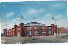 UNITED STATES COLORADO DENVER  STOCK YARDS AMPHITEATRE OLD POSTCARD 1914 - Denver