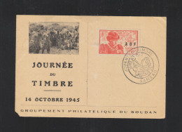CP AOF 1945 Bamako - Briefe U. Dokumente