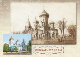838- CHISINAU- ST TEODOR TIRON CATHEDRAL, CPA - Moldavië