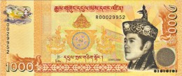 BHUTAN 1000 NGULTRUM BANKNOTE 2008 PICK-34 UNCIRCULATED UNC - Bhutan