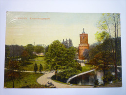 NIJMEGEN  :  Kronenburgerpark  -  Carte Couleur   1918 - Nijmegen