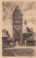 867- DINKELSBUHL- WORNITZ GATE, TOWER, CPA - Dinkelsbuehl