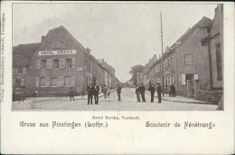 57 FENETRANGE / Hôtel Bricka, Vorstadt / CARTE RARE - Fénétrange