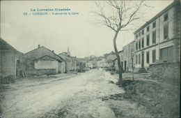 57 LORQUIN / Avenue De La Gare / CARTE RARE - Lorquin