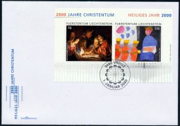 Liechtenstein, MILLENNIUM-FDC-cover With Marking  1.1.2000 Vaduz , Look Scan !! Lot 89-07 - Frankeermachines (EMA)