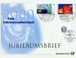 GERMANY, MILLENNIUM-Jubiläumsbrief 31.1299 + 1.1.2000 + 13.1.2000 , Look Scan !! Lot 89-01 - Other & Unclassified